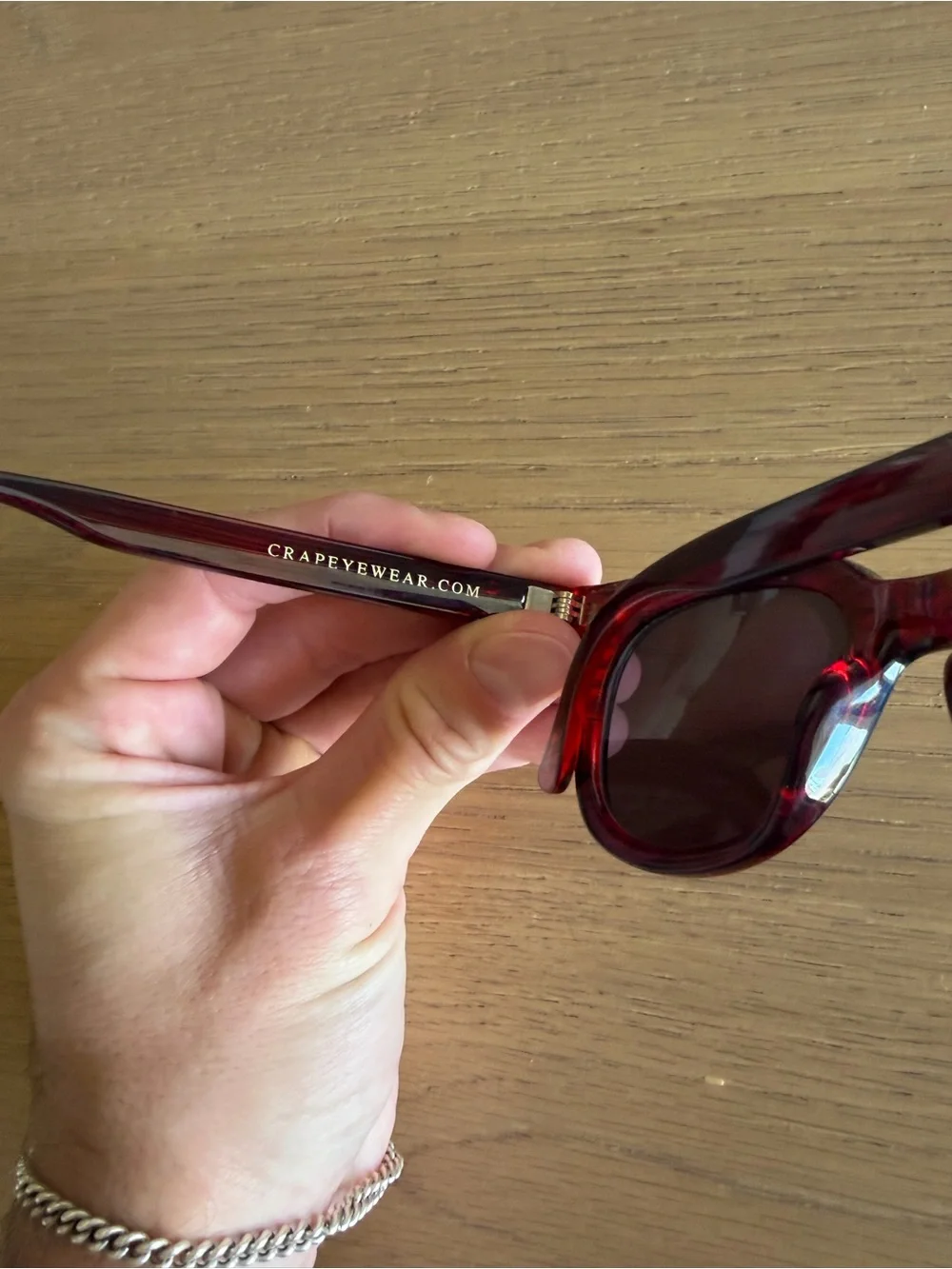 CRAP Eyewear - The Pop Control Sunglasses with Red Frame